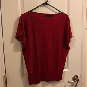 Short sleeve sweater